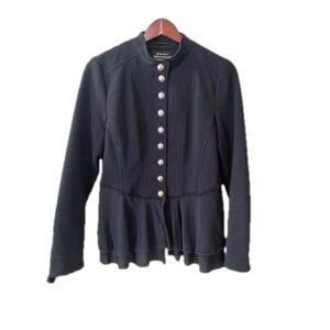 CO NWOT Montanaco ( Montana Clothing Company) Black Fashion Jacket Size M Women